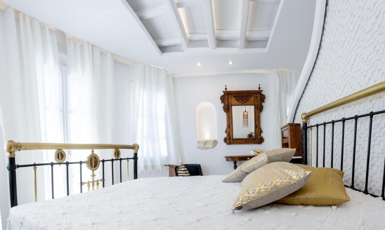 Naxian Riviera Exclusive Seafront Suites, Junior Suite อาโยส โพรโกปิออส ภายนอก รูปภาพ